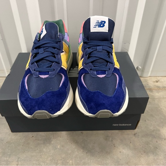 New Balance 5740 Blue Yellow Green White Sneakers M5740SSG Men’s multi size - Picture 2 of 5
